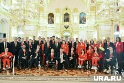 Путин укрепляет команду чемпионов из России