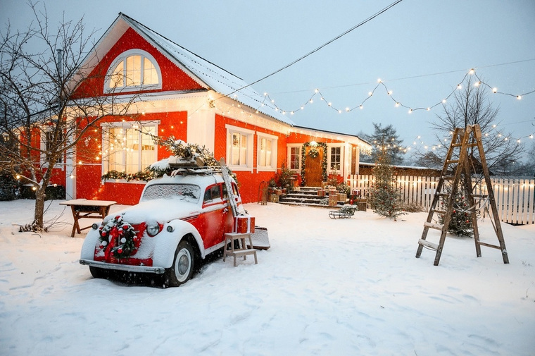 Ванна и елки на песке: чем удивляют пермяков фотостудии в преддверии Нового года. Фото, видео
