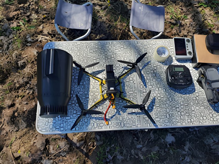 Проект «Кукловод»: пермяки усовершенствовали дрон на оптоволокне для отправки на СВО. Фото