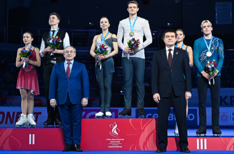 Пермские фигуристы завоевали серебро и бронзу на втором этапе Гран-при