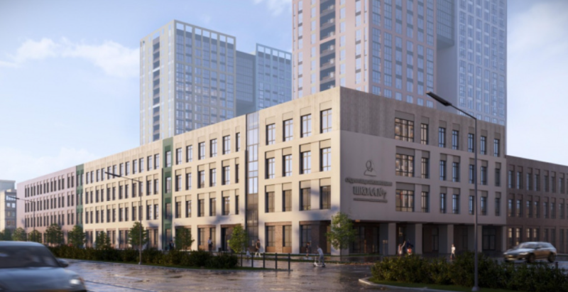 В Перми напротив Центрального рынка построят четырёхэтажную школу