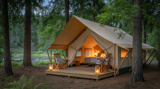 За январь-ноябрь спрос на глэмпинги в Пермском крае вырос на 78%